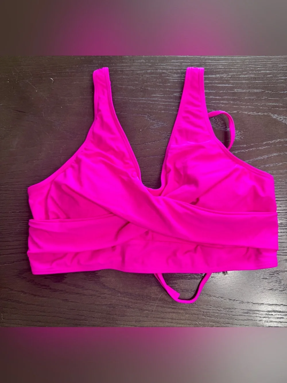 Hot Pink Women's Bralette Top